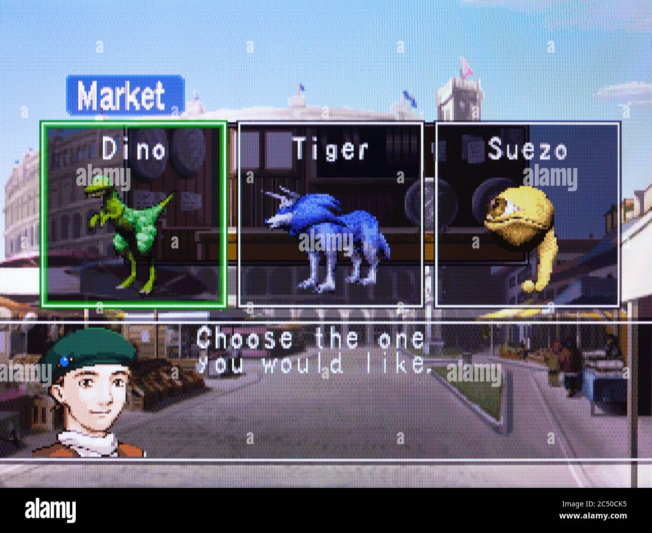 Monster Rancher - Sony PlayStation 1 PSX - solo per uso editoriale Foto Stock