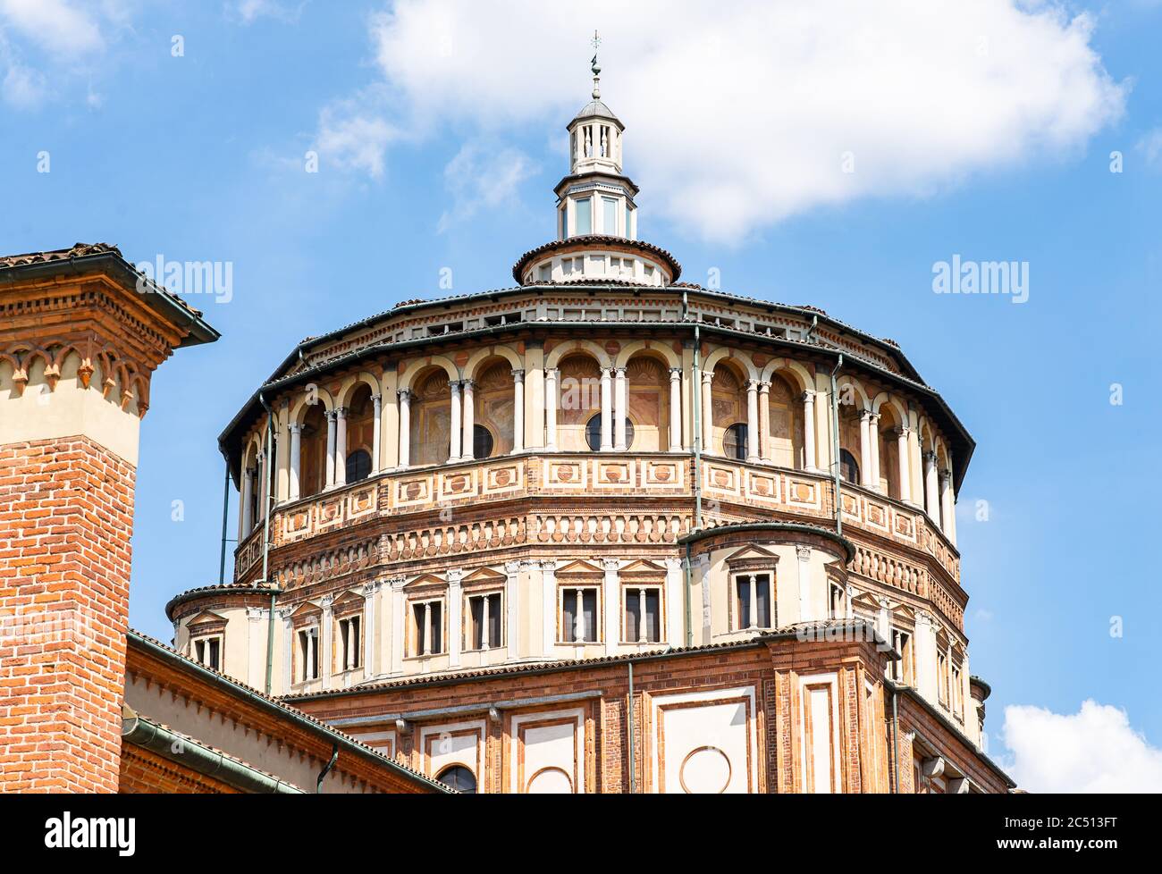 La famosa chiesa di santa maria delle grazie immagini e fotografie