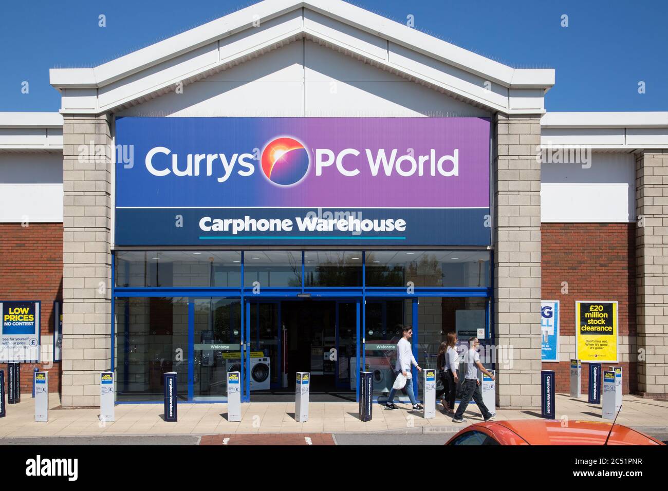Jubilee Retail Park, Weymouth Foto Stock Jubilee Retail Park, Weymouth Foto Stock
