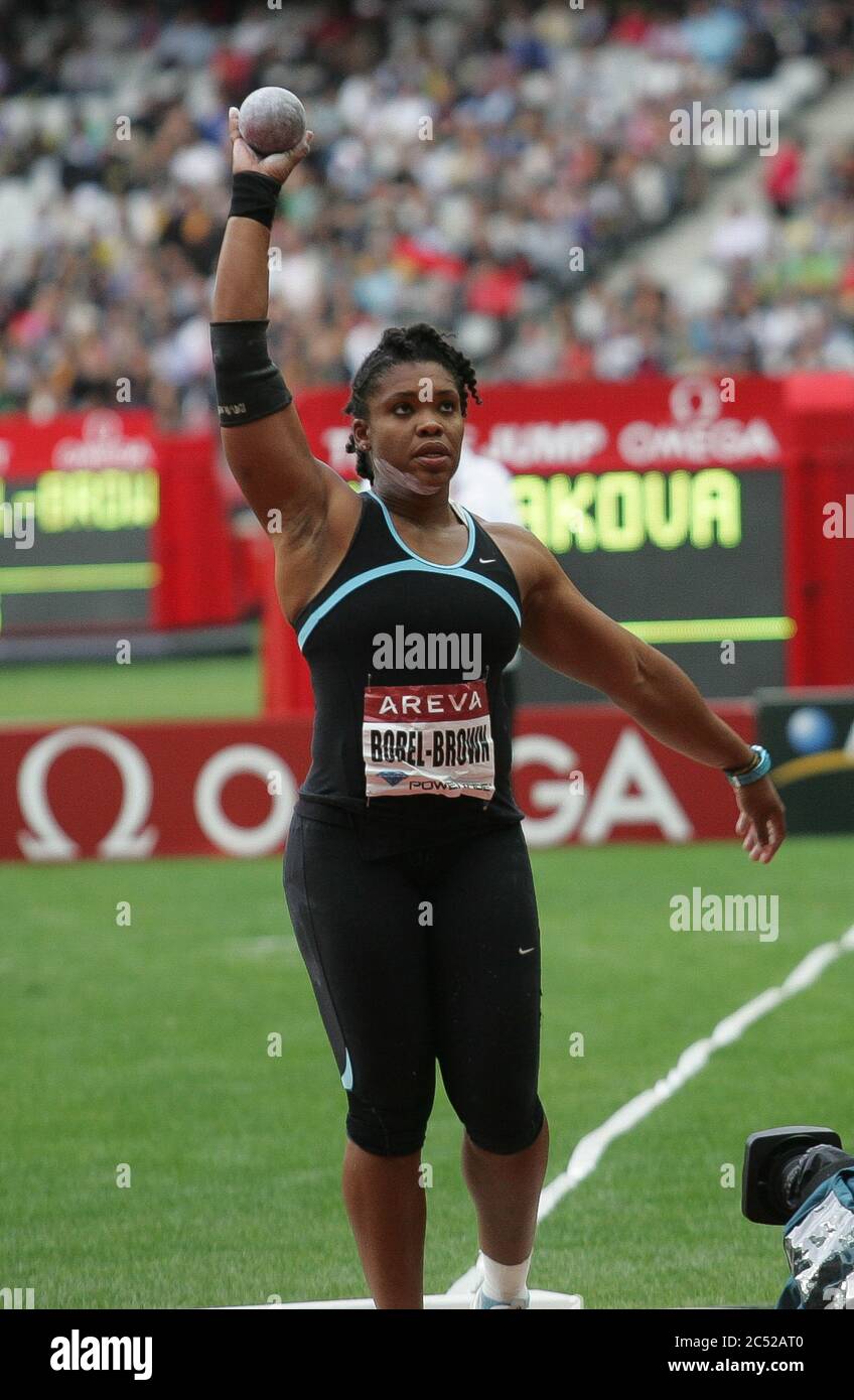 BOREL-BROWN, Cleopatra durante la Lega dei diamanti 08 luglio 2011 a Parigi Saint Denis, Francia - Foto Laurent Lairys / DPPI Foto Stock