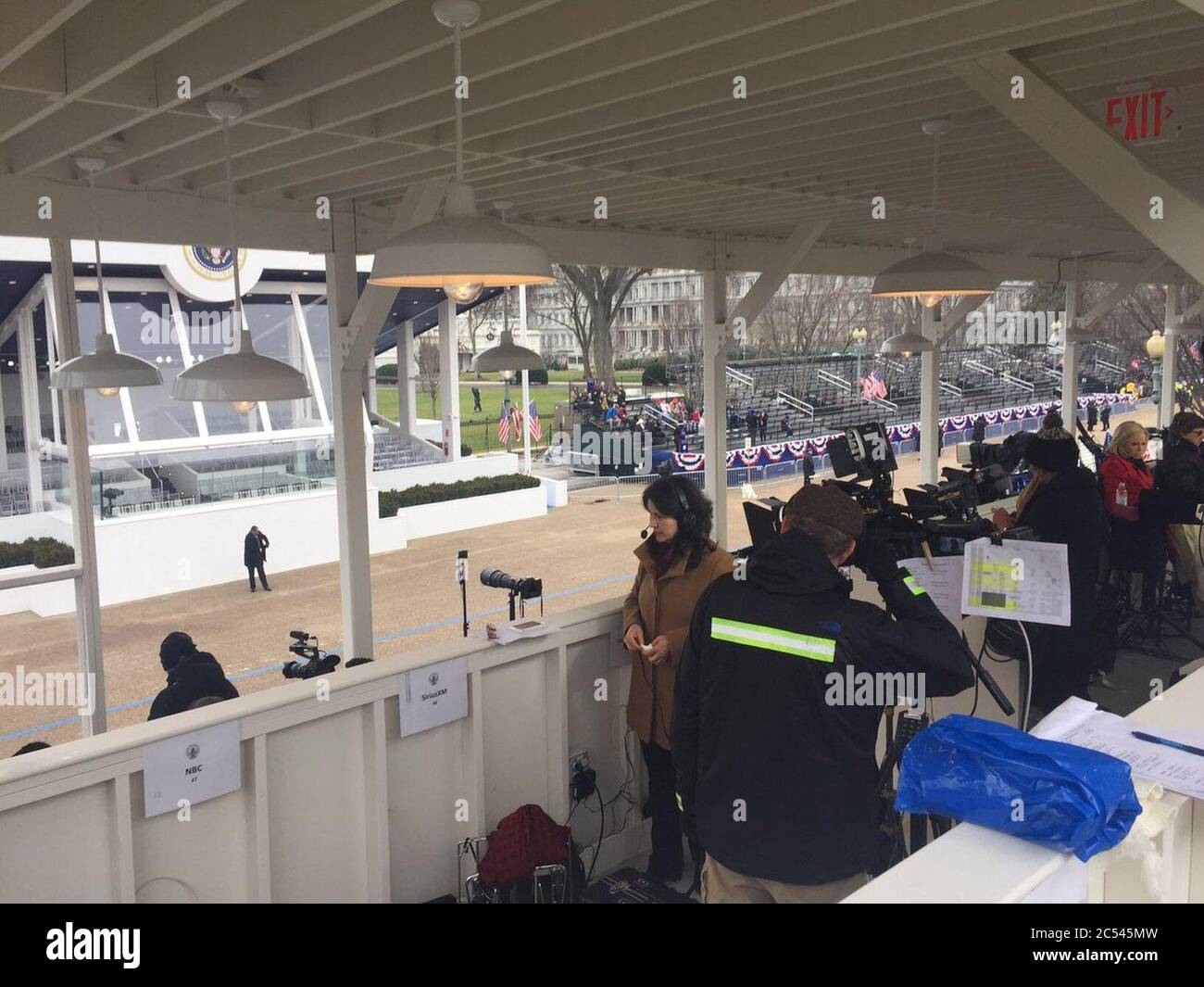 Parata inaugurale media Foto Stock