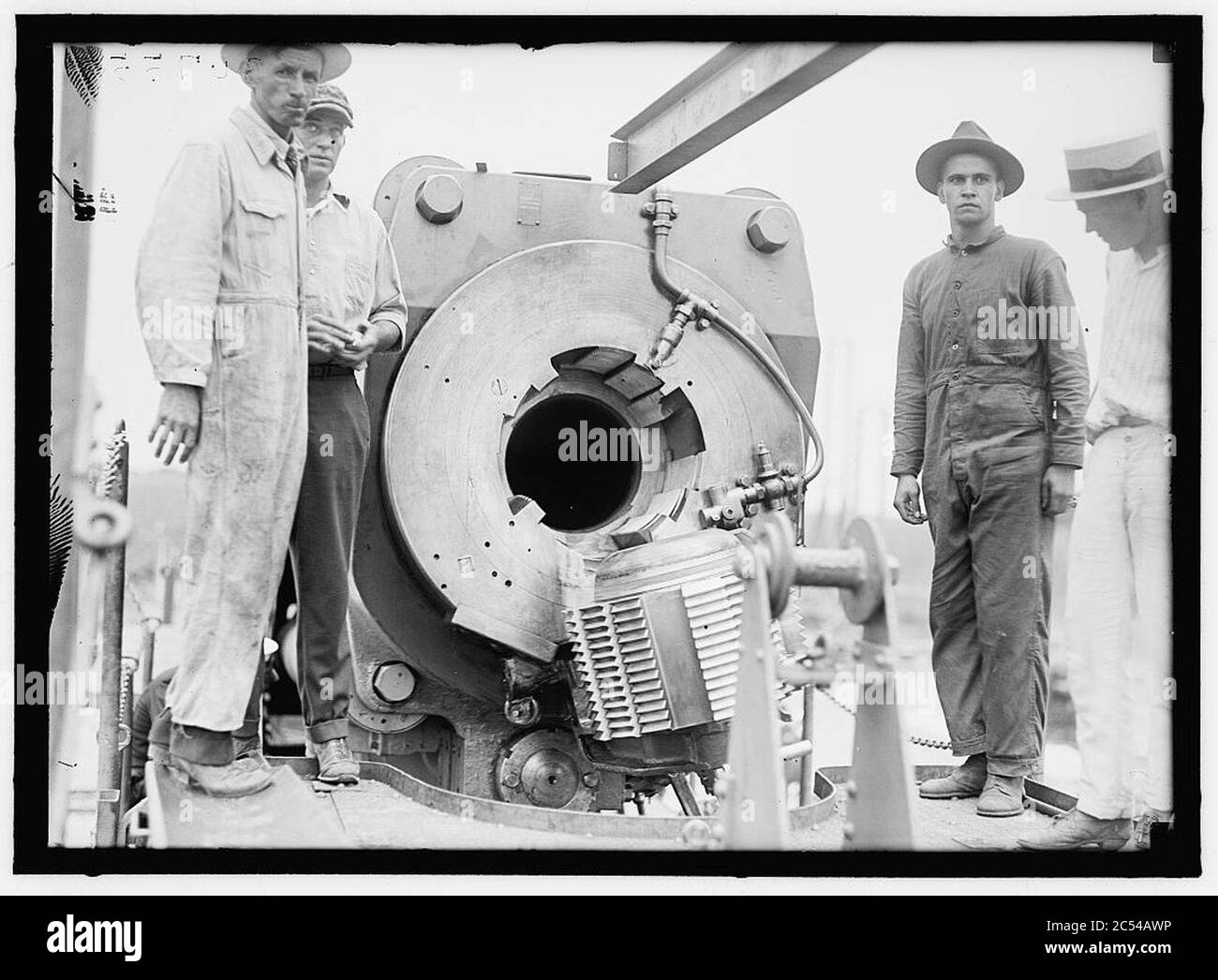 INDIAN HEAD, MD. NAVY Proving Ground. NAVY pistole a Indian Head Foto Stock