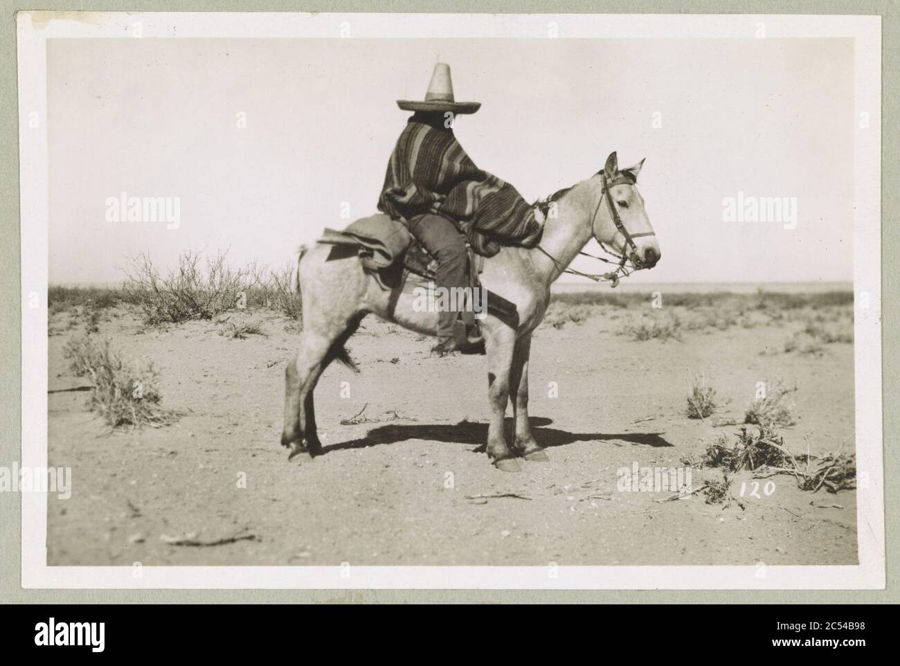 Indian scout - guerra messicana Foto Stock