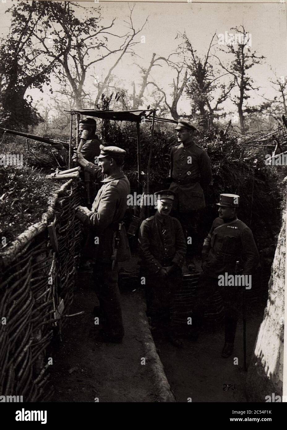 Infanterieregiment 377, 1.Bataillon, Bachtungstand (Frieda) Foto Stock