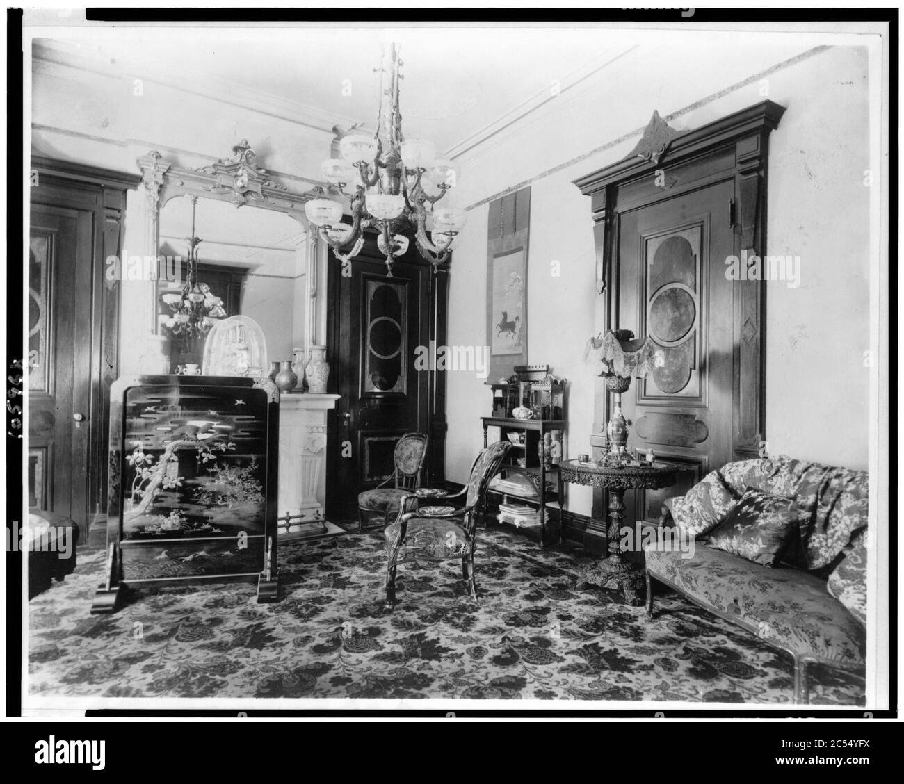 Interno dell Ambasciata giapponese, 1310 N SAN, N.W., Washington D.C. Foto Stock