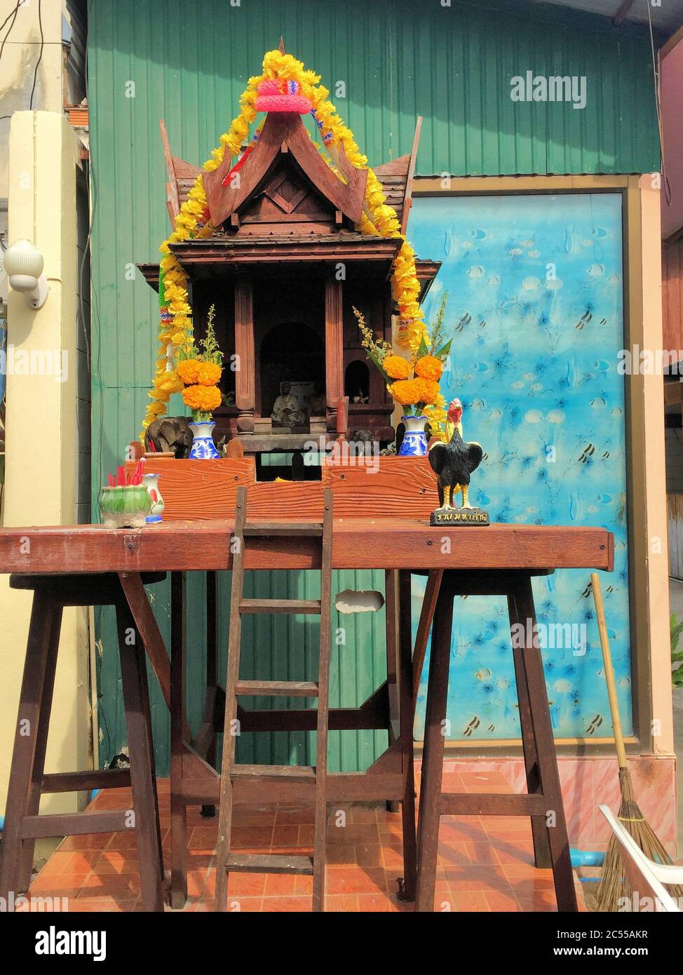 Santuario Budhistic a Koh Samui Thailandia Foto Stock