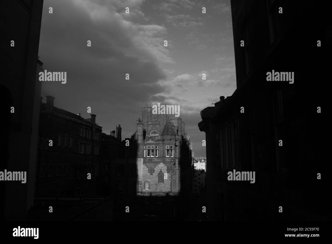 Luce di Edimburgo Foto Stock