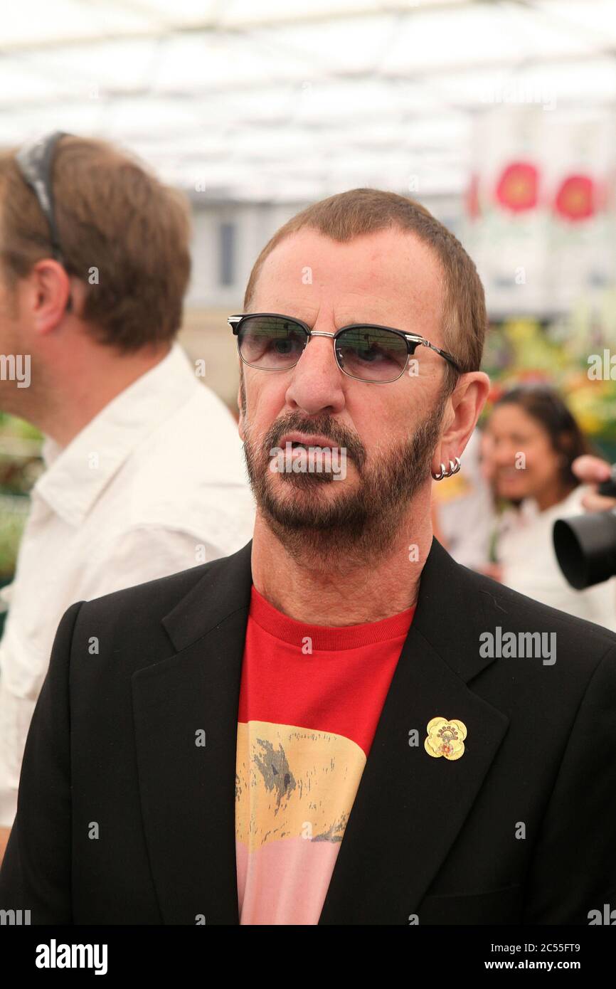 Ringo Starr al Chelsea Flower Show 2010 Foto Stock