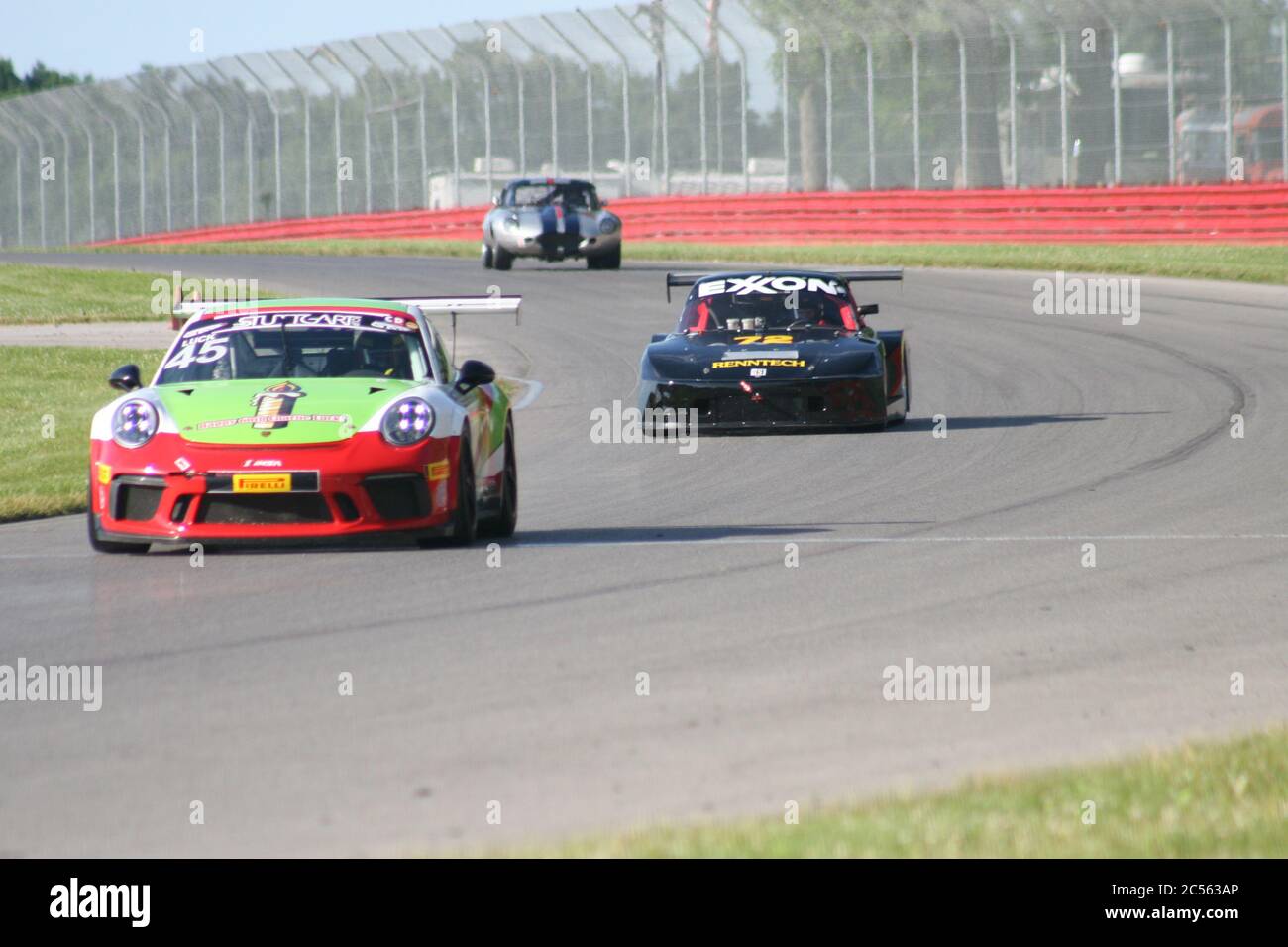 Campo da golf per auto sportive Mid-Ohio Foto Stock