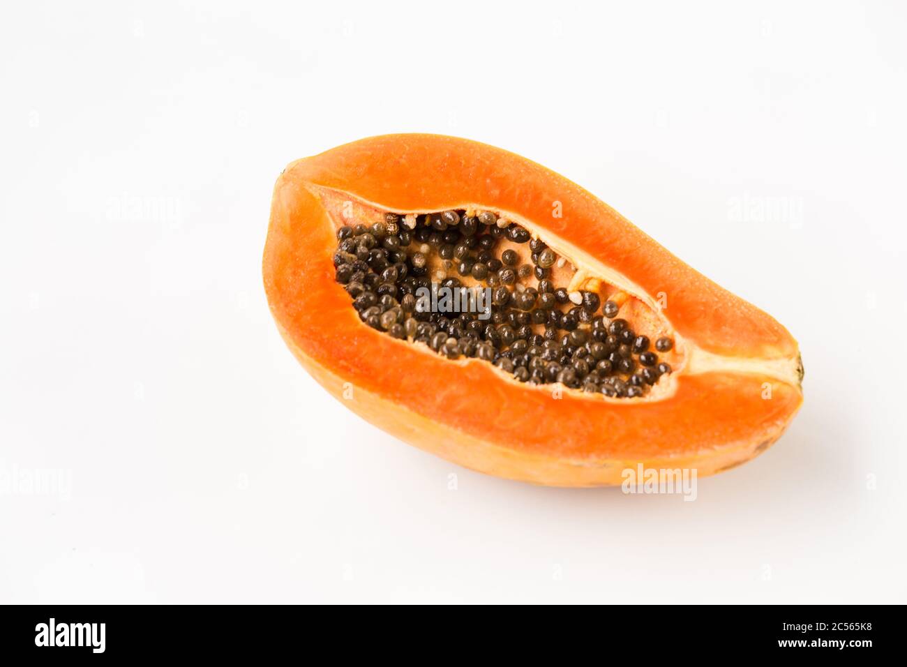 Frutta fresca di papaya Foto Stock