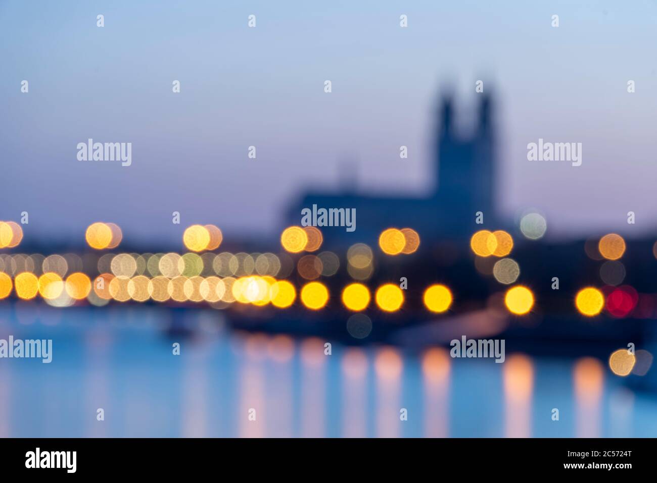 Cattedrale di Magdeburgo, astratto. Foto Stock