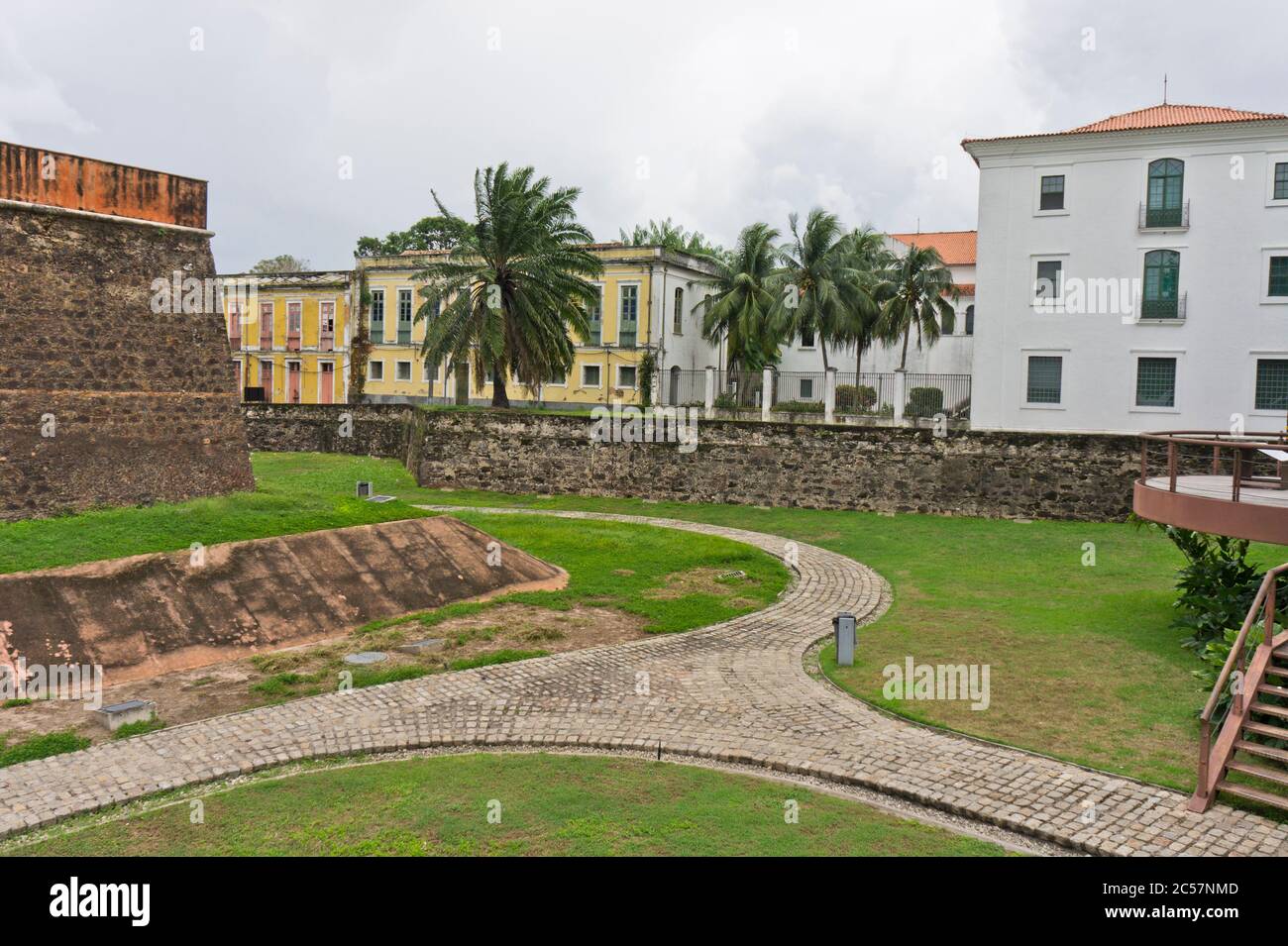 Belem, vista della città vecchia, Amazon Basin, Brasile, Sud America Foto Stock