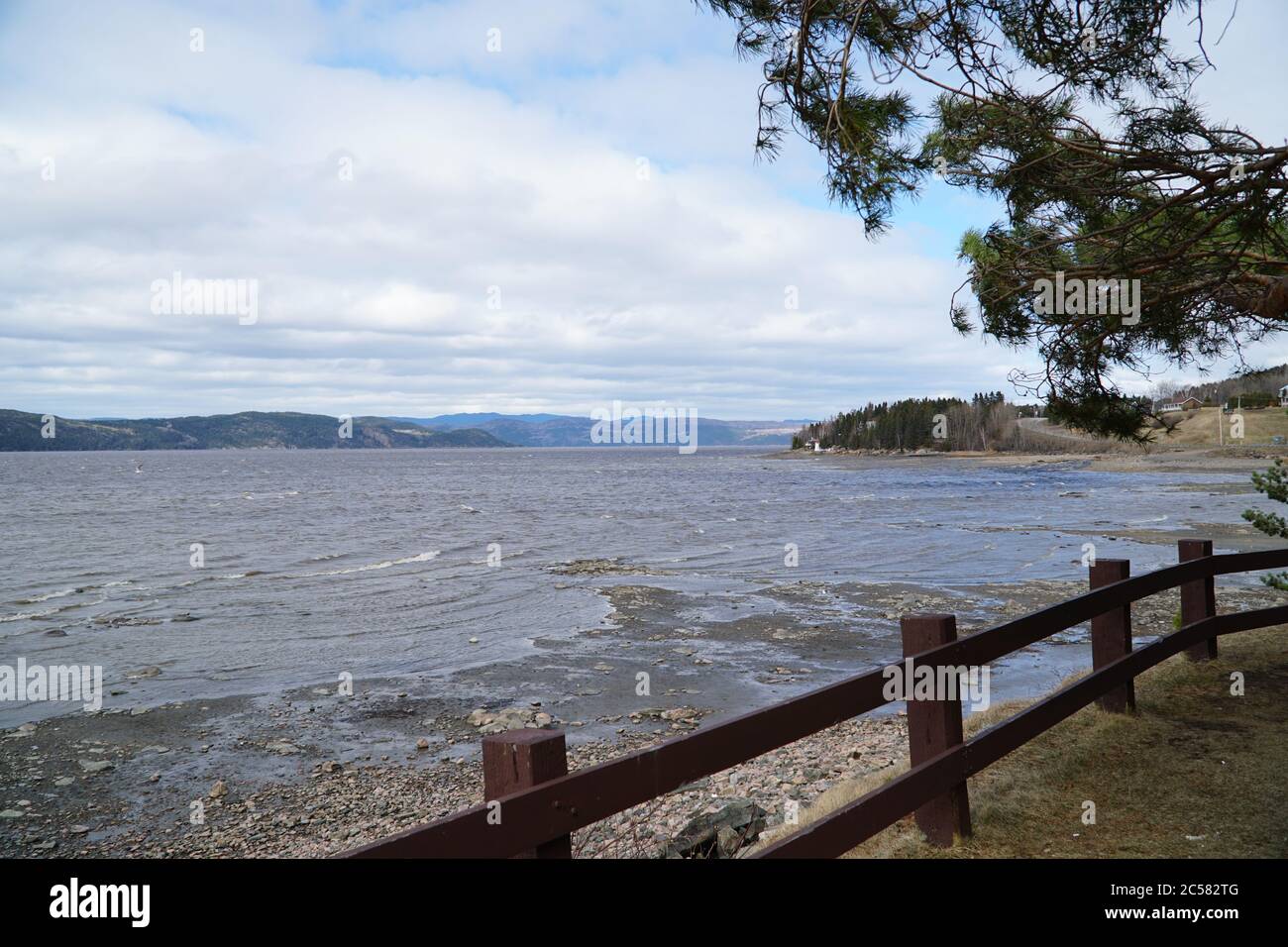 Fiume San Lorenzo Foto Stock