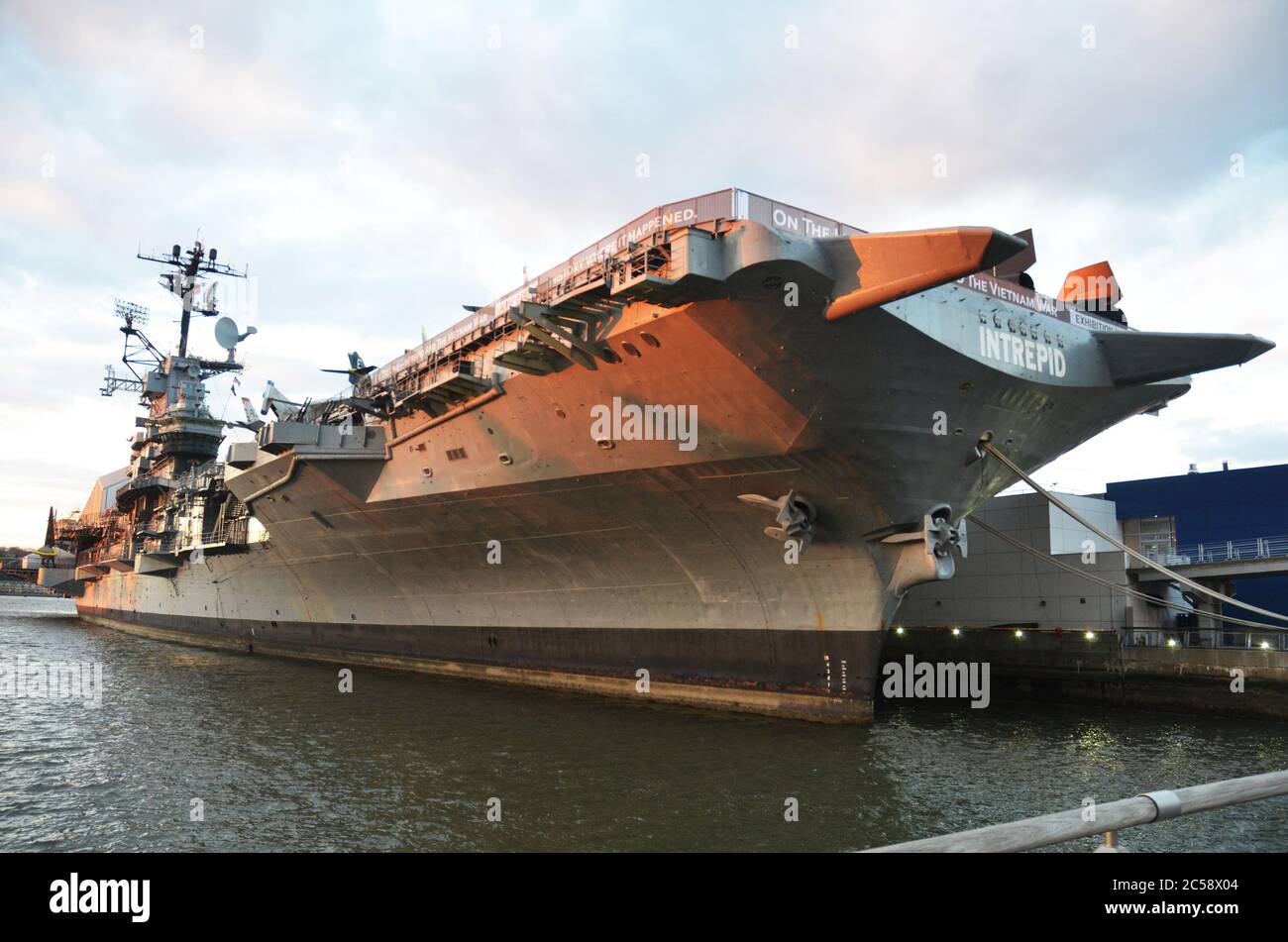New York City Intrepid Sea Air and Space Museum Travel novembre 2015 Foto Stock