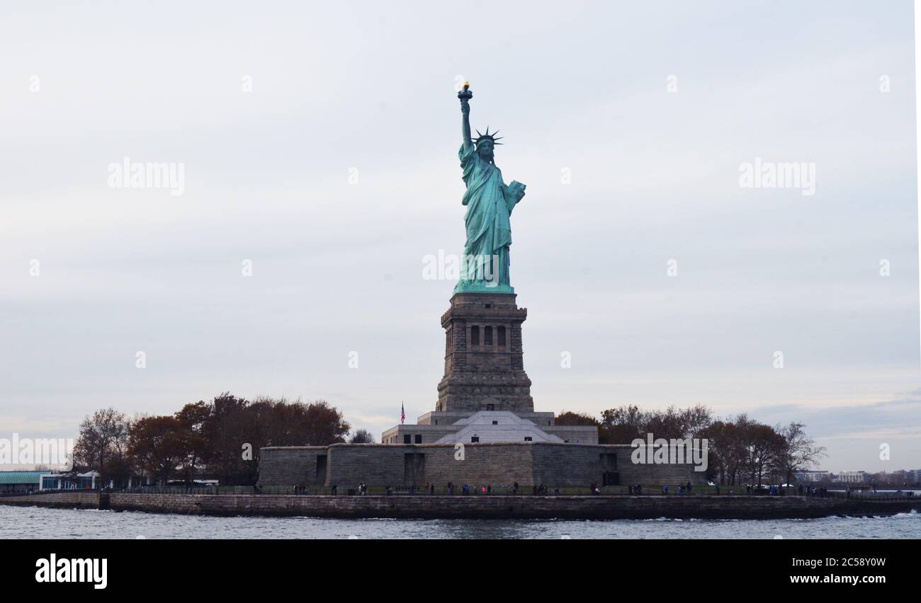 New York City Skyline Travel 2015 novembre Foto Stock