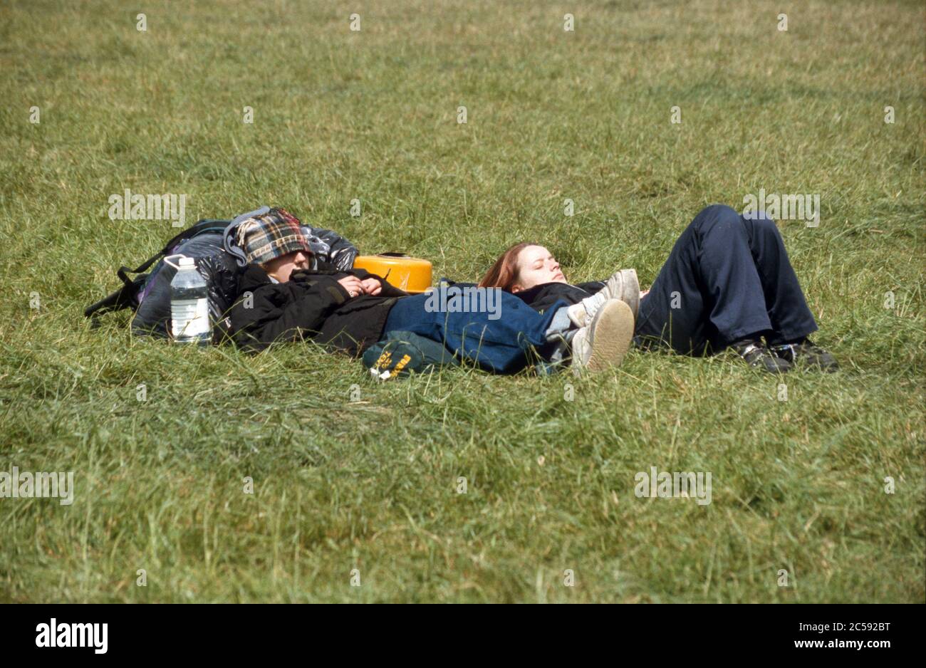 Glastonbury Festival 1998, Worthy Farm Somerset, Inghilterra, Regno Unito. Foto Stock