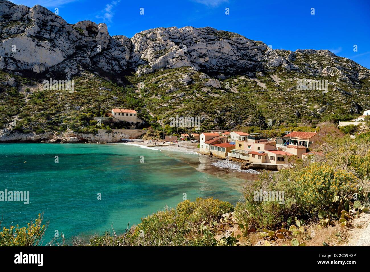 Francia, Bocche del Rodano, Marsiglia, Parco Nazionale delle Calanques