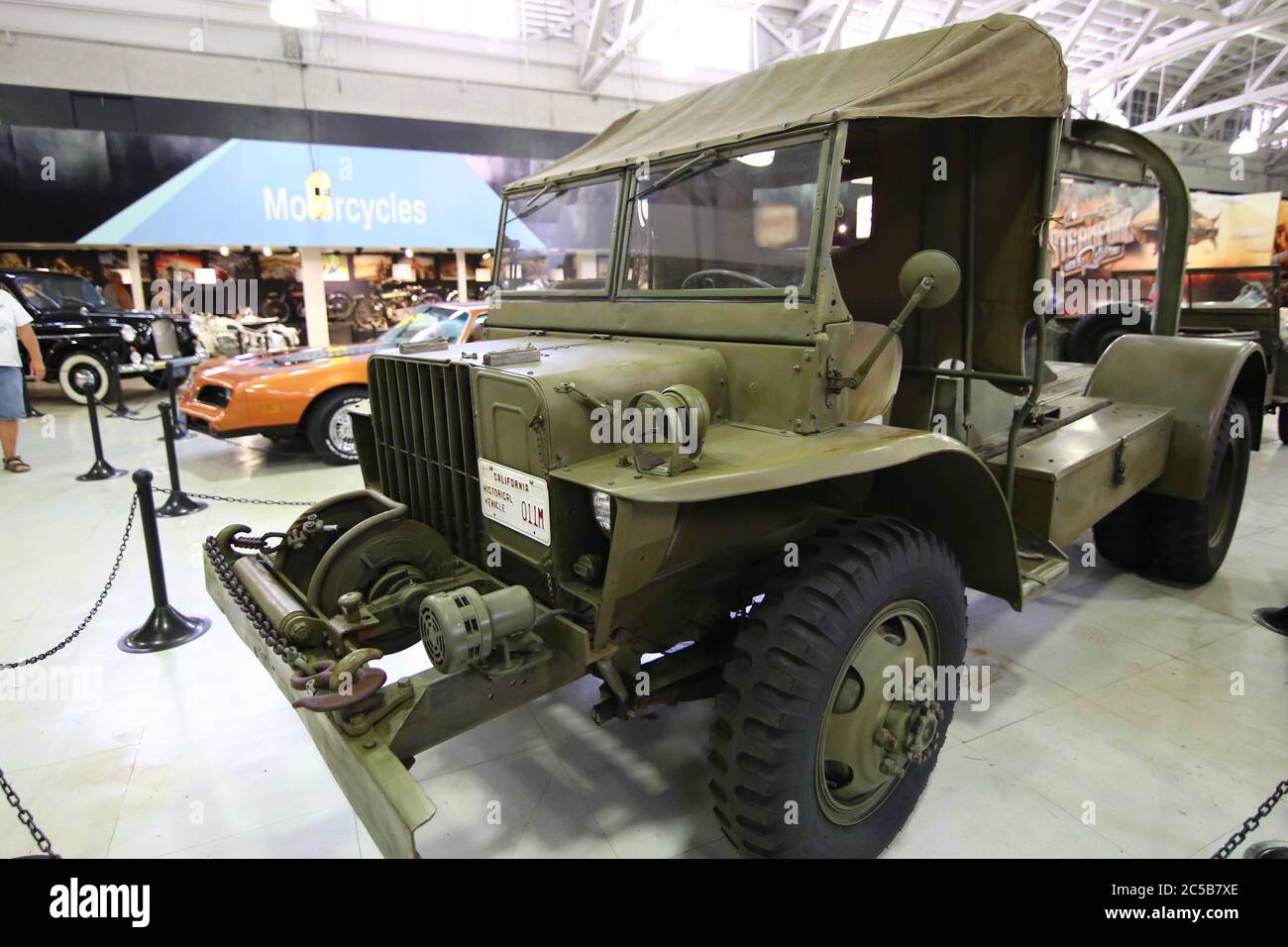 Veicolo al Museo automobilistico di San Diego Foto Stock