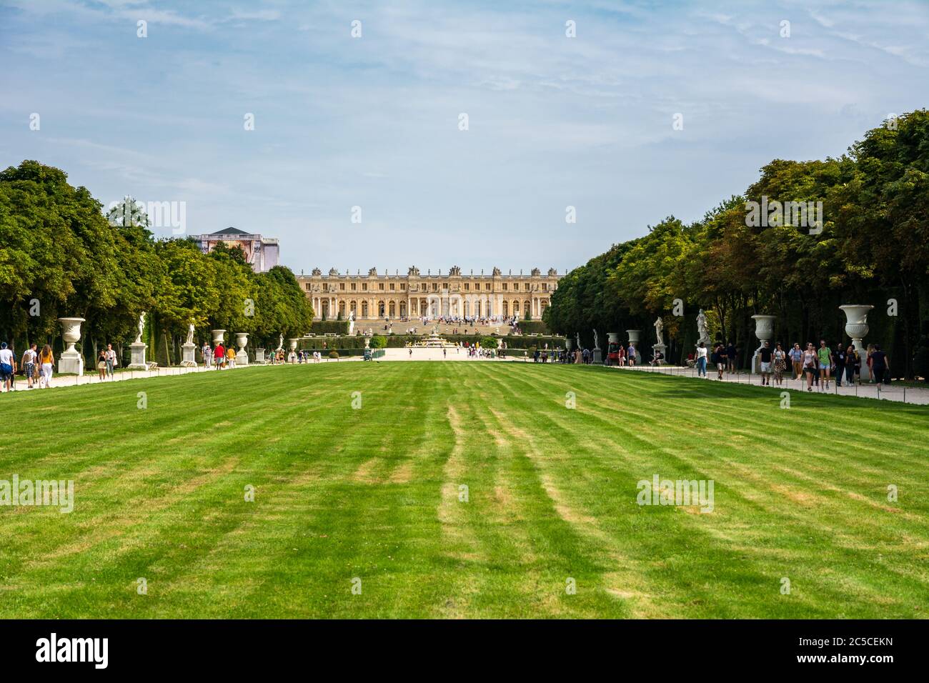 Il giardino di Versailles Foto Stock