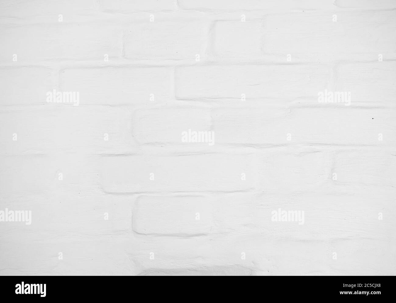 vecchio muro di mattoni bianchi dal design moderno. Sfondo stile loft Foto Stock