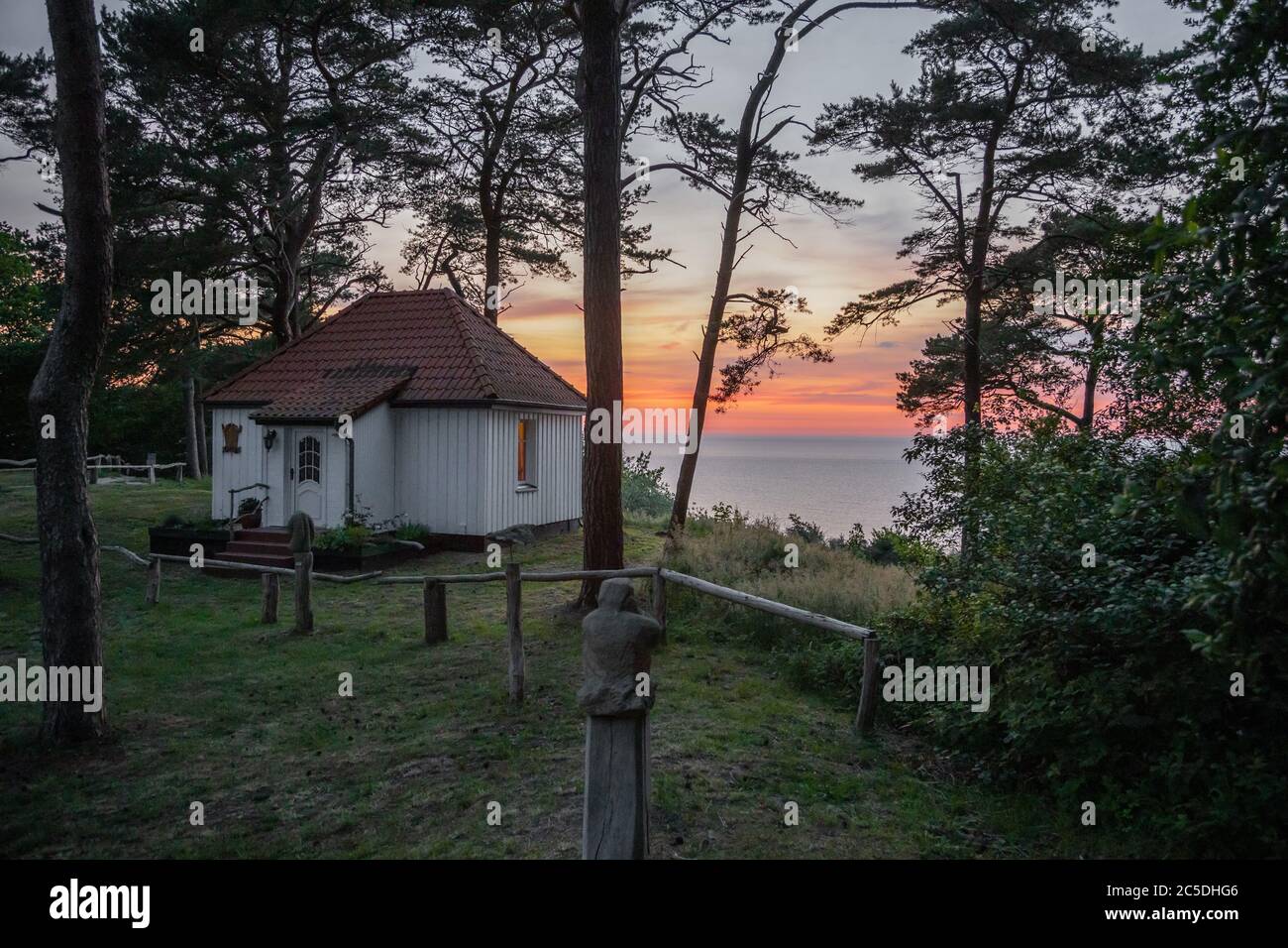 06-25-2020, Meclemburgo-Pomerania occidentale, Germania, Isola di Hiddensee, Foto Stock
