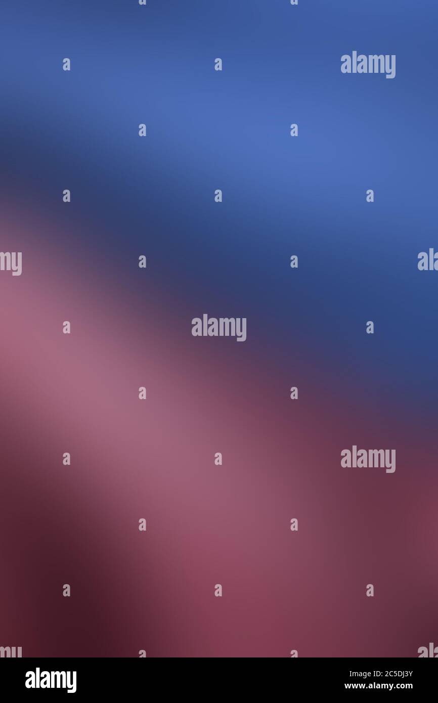 Sfumatura di sfondo multicolore blu rosso viola con effetto sfocato Foto Stock