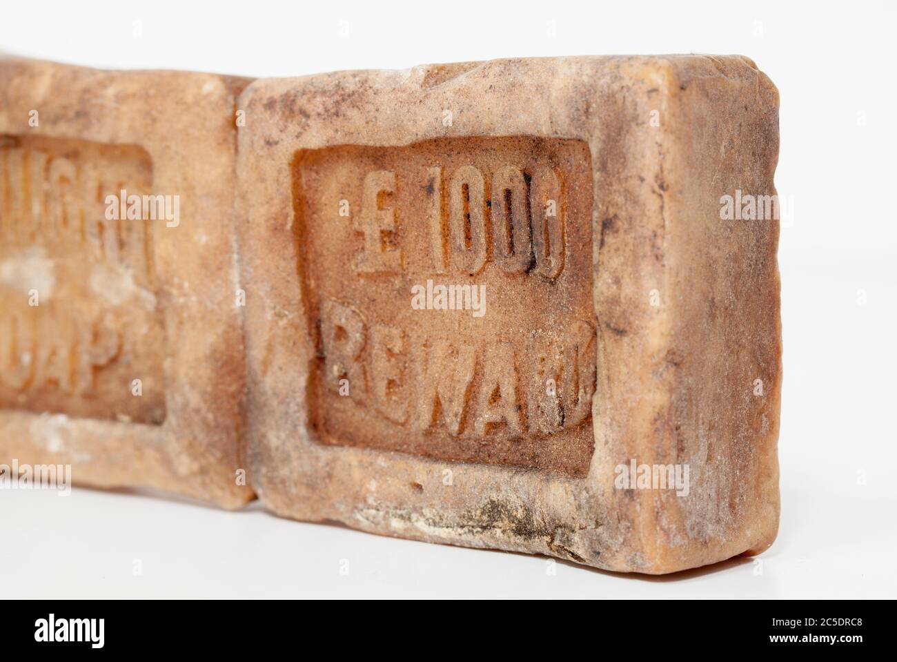 Un Bar di sapone alla luce solare d'epoca Foto Stock