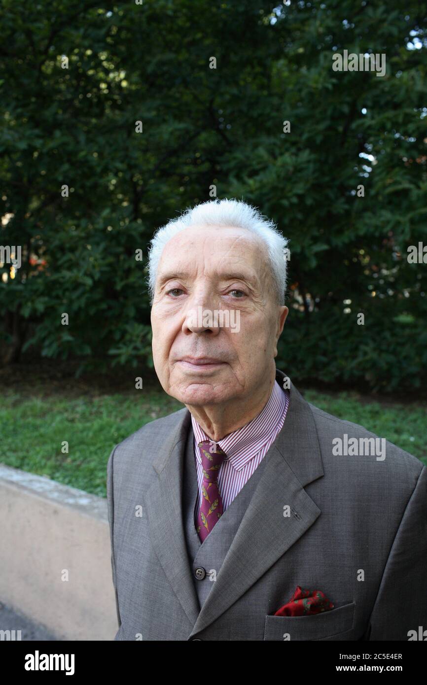 Ritratto di Marc Fumaroli 02/07/2011 ©basso CANNARSA/Opale Foto Stock