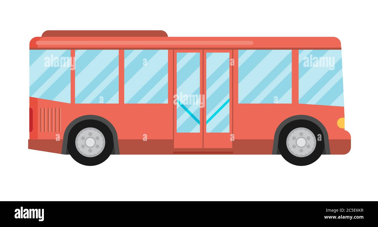 illustrazione di un bus, vettore eps10 Illustrazione Vettoriale