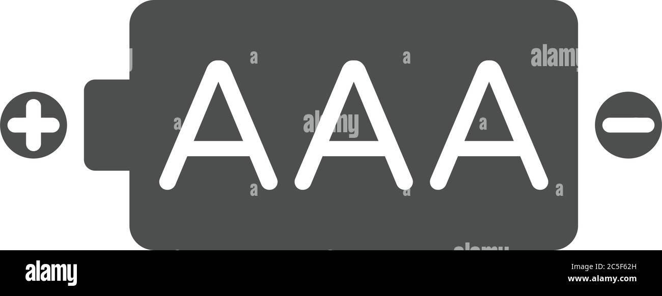 Icona della batteria alimentatore elettrico simbolo caricatore isolato tecnologia vettore Illustrazione Illustrazione Vettoriale