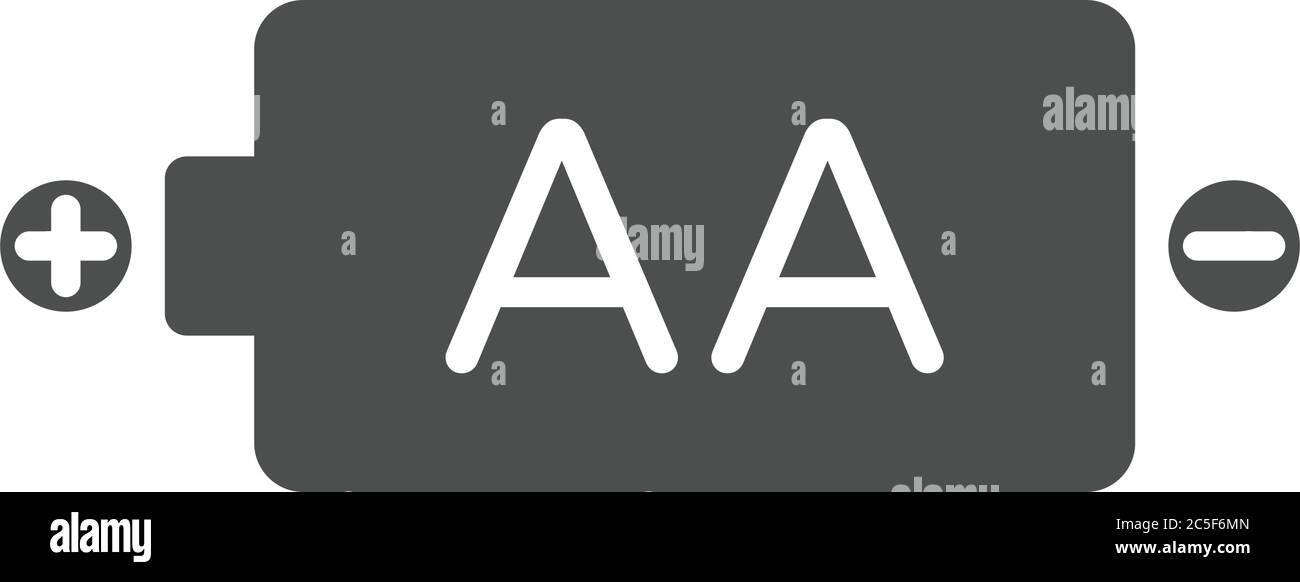 Icona della batteria alimentatore elettrico simbolo caricatore isolato tecnologia vettore Illustrazione Illustrazione Vettoriale