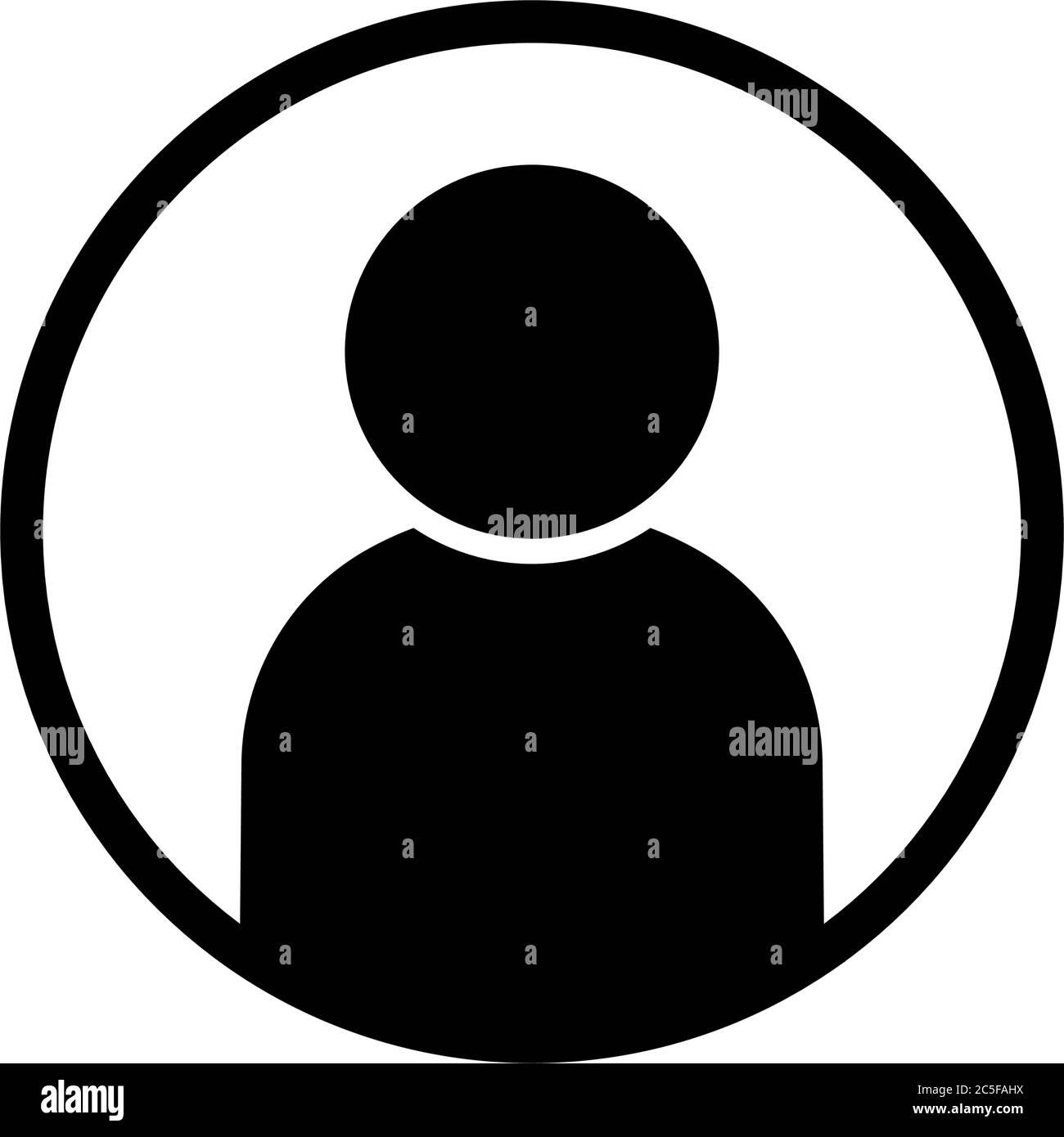 bianco, nero, sito web, rotondo, icona utente, esperienza utente, interfaccia utente, nessuna foto, anonimo, dipendente, amministratore, app, avatar, business, pulsante, carattere Illustrazione Vettoriale