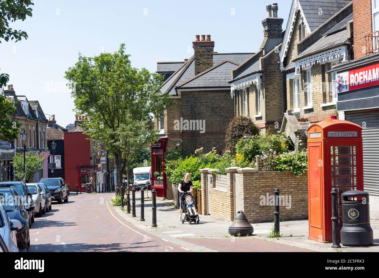 Roehampton High Street, Roehampton, London Borough of Wandsworth, Greater London, England, Regno Unito Foto Stock