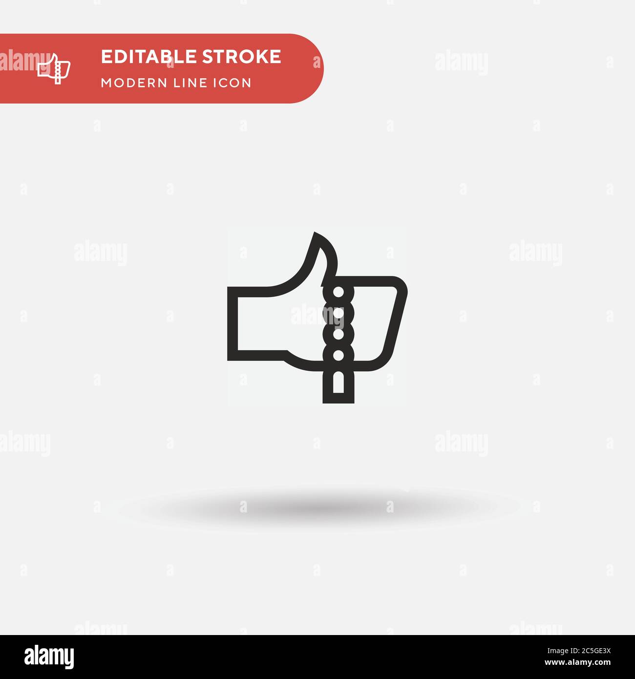 Icona biglie vettore semplice. Modello di disegno simbolo illustrazione per elemento UI mobile Web. Pittogramma moderno a colori perfetto su tratto modificabile. Icone di beads per il vostro progetto di affari Illustrazione Vettoriale