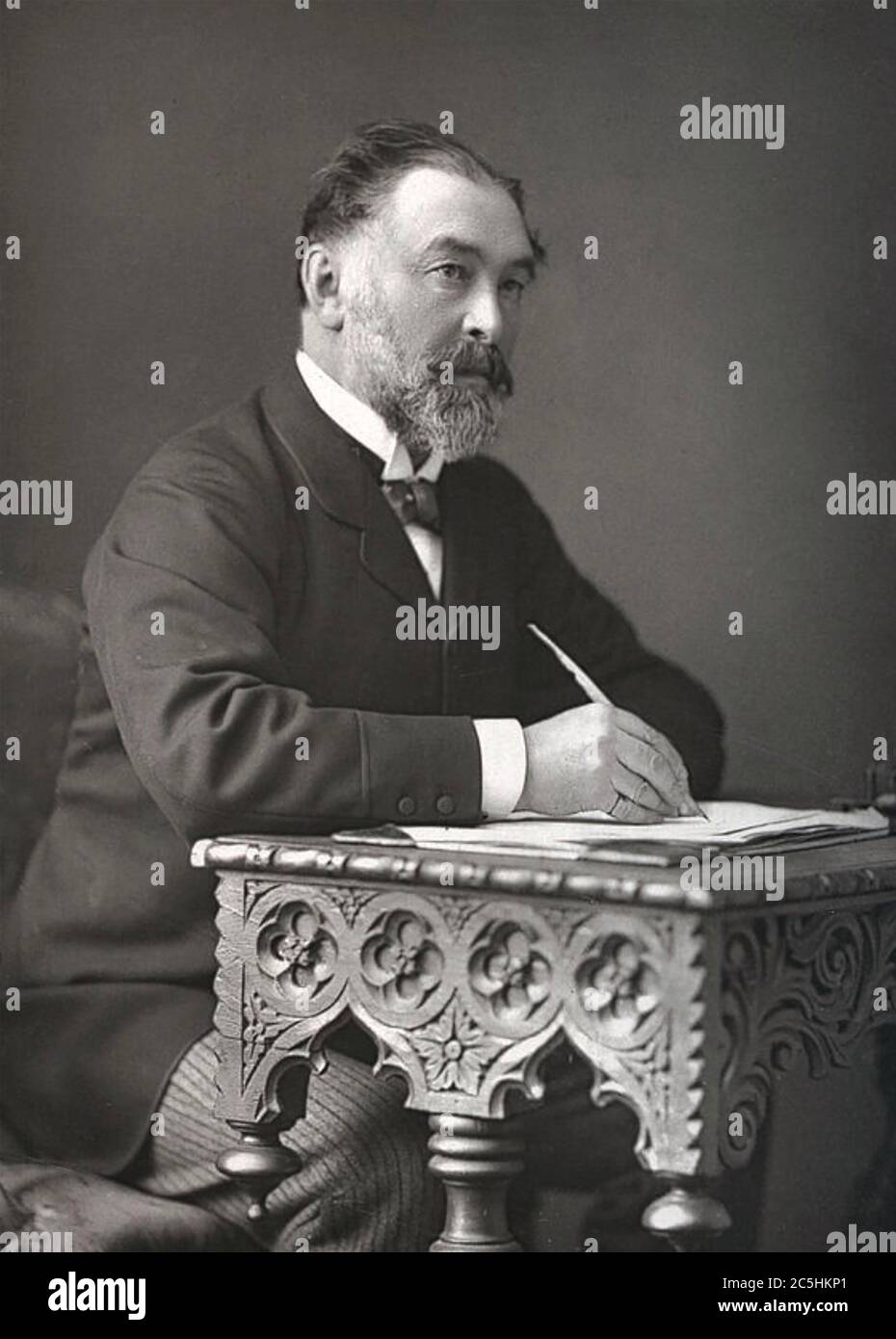 FREDERIC HARRISON (1831-1923) insegnante di inglese, storico, giurista Foto Stock