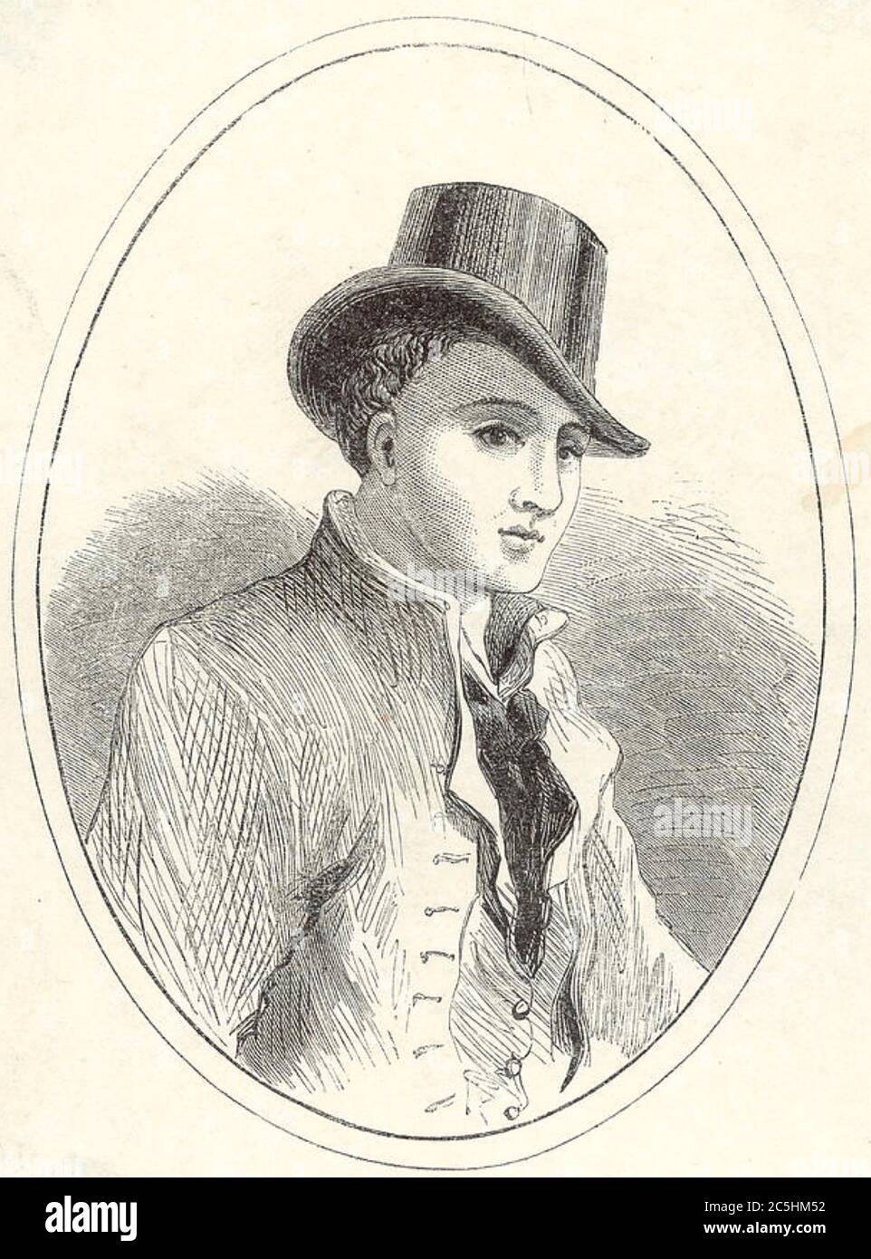 ROBERT BARCLAY ALLARDICE (1779-1854) Lair scozzese che divenne famoso per le sue lunghe passeggiate Foto Stock