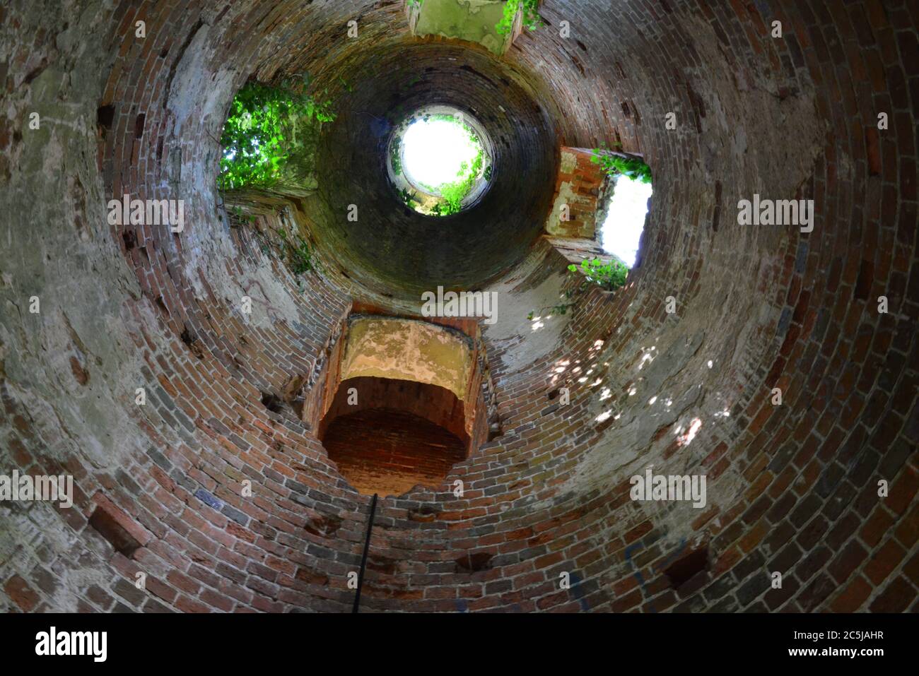 Ratton Monument nel Sussex occidentale. Conosciuto per il Paranormale, i suicidi e l'occulto. Foto Stock