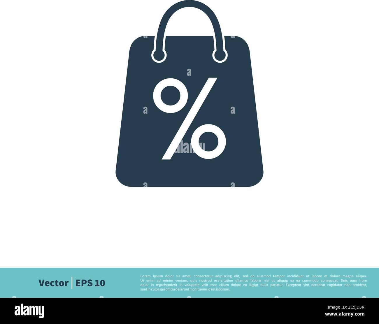 Shopping Bag icona Logo vettoriale modello Illustrazione Design. EPS vettoriale 10. Illustrazione Vettoriale