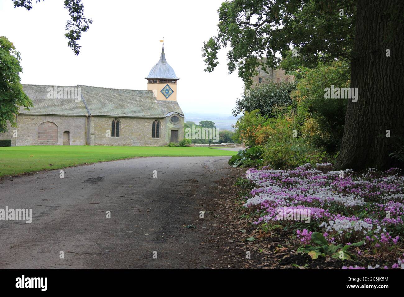 Croft Castle e Parkland a Croft, Inghilterra Foto Stock