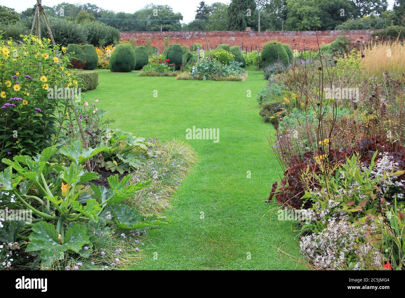 Croft Castle e Parkland a Croft, Inghilterra Foto Stock