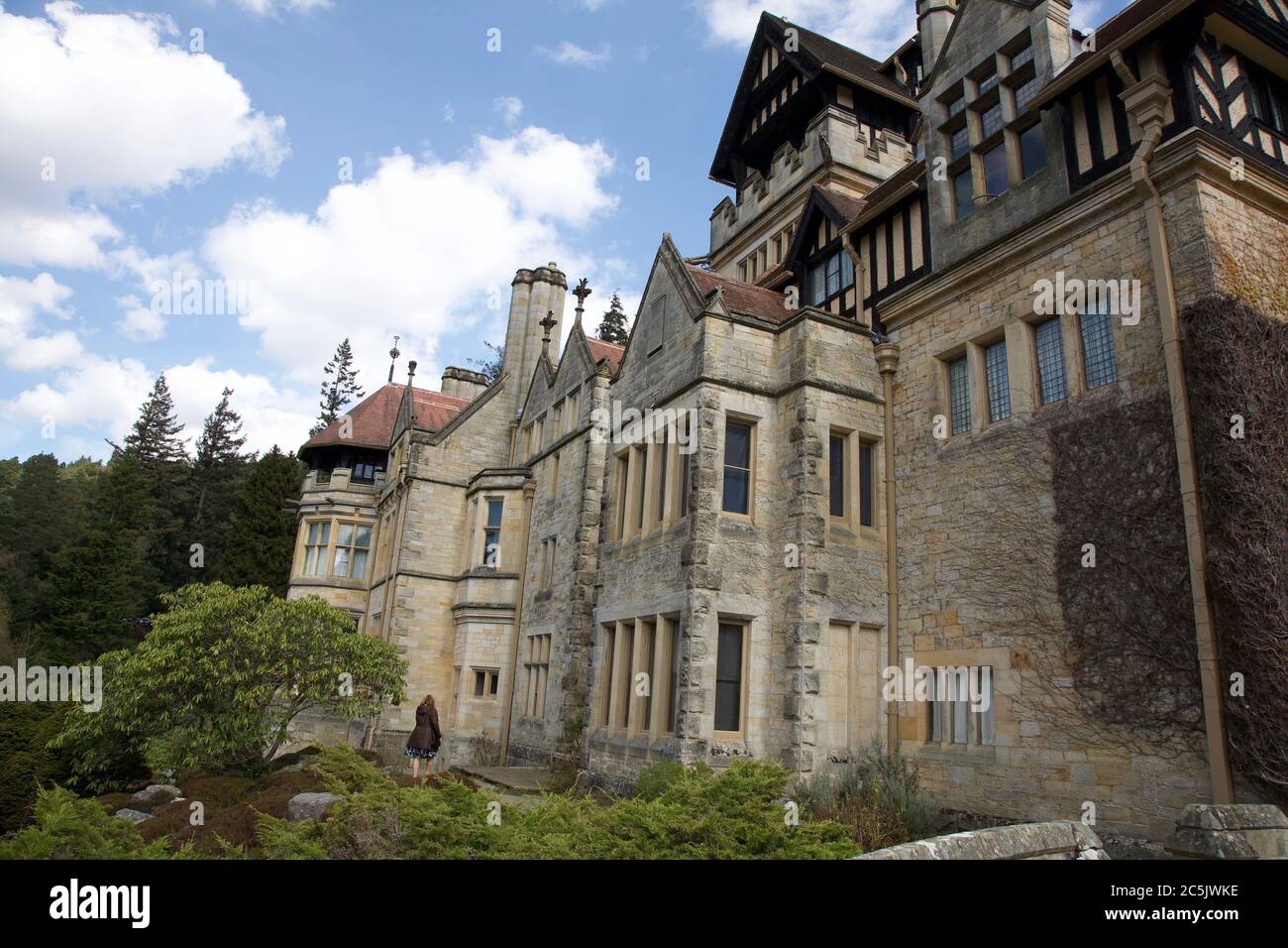 Casa di Cragside, Northumberland Foto Stock