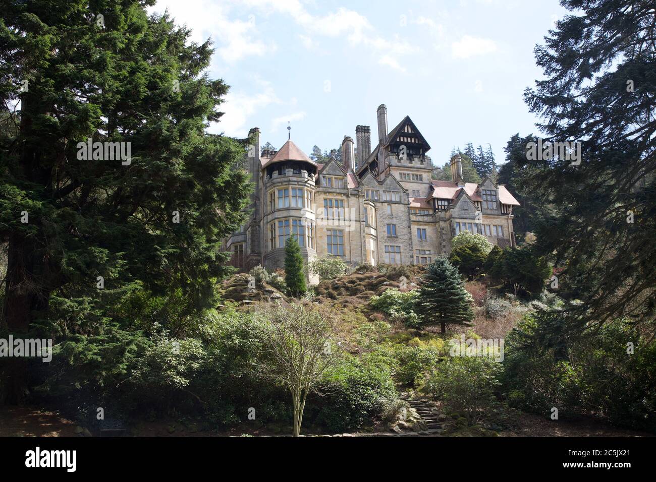 Casa di Cragside, Northumberland Foto Stock