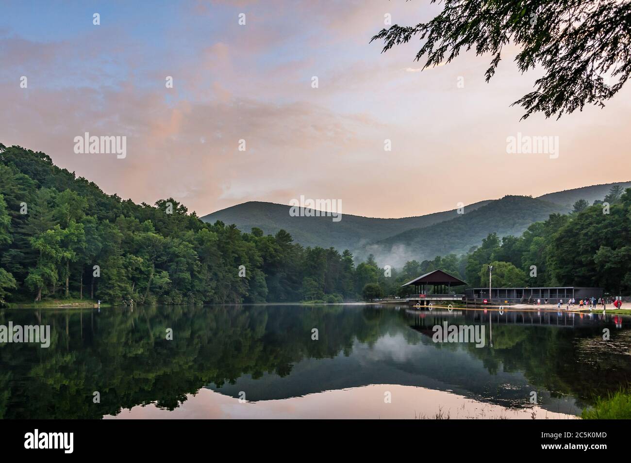 Vogel state Park nelle montagne della Georgia settentrionale. (STATI UNITI) Foto Stock