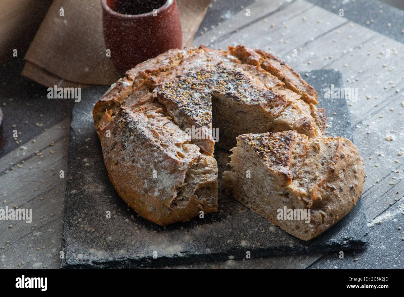 Pan de campana frances Foto Stock