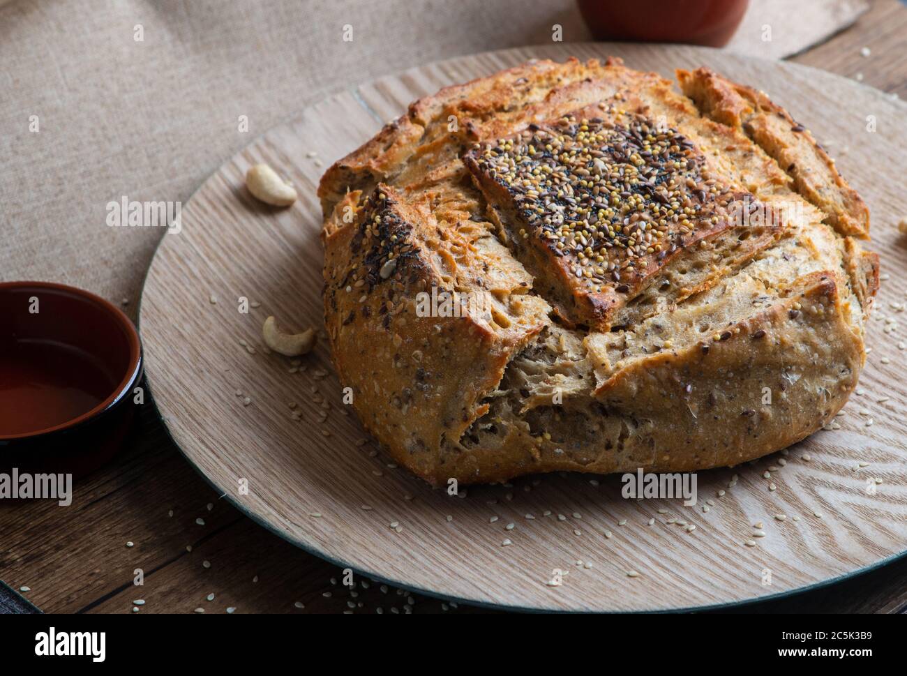 Pan de campana frances Foto Stock