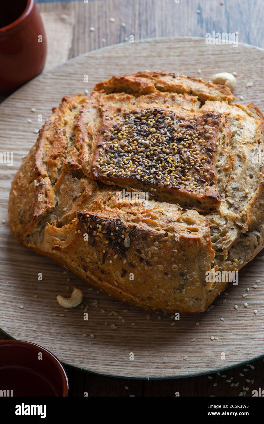 Pan de campana frances Foto Stock