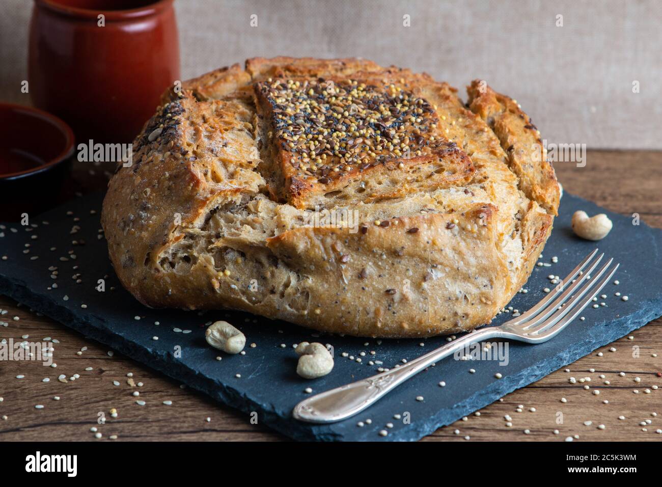 Pan de campana frances Foto Stock