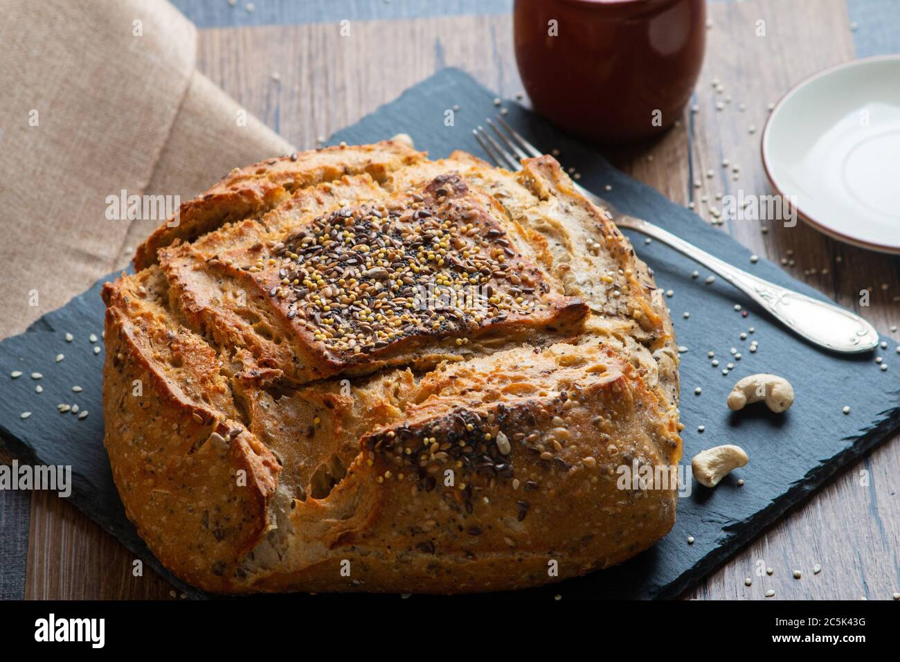 Pan de campana frances Foto Stock