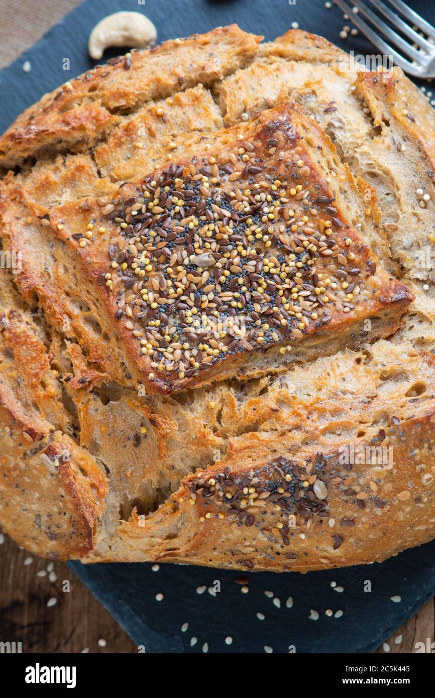 Pan de campana frances Foto Stock