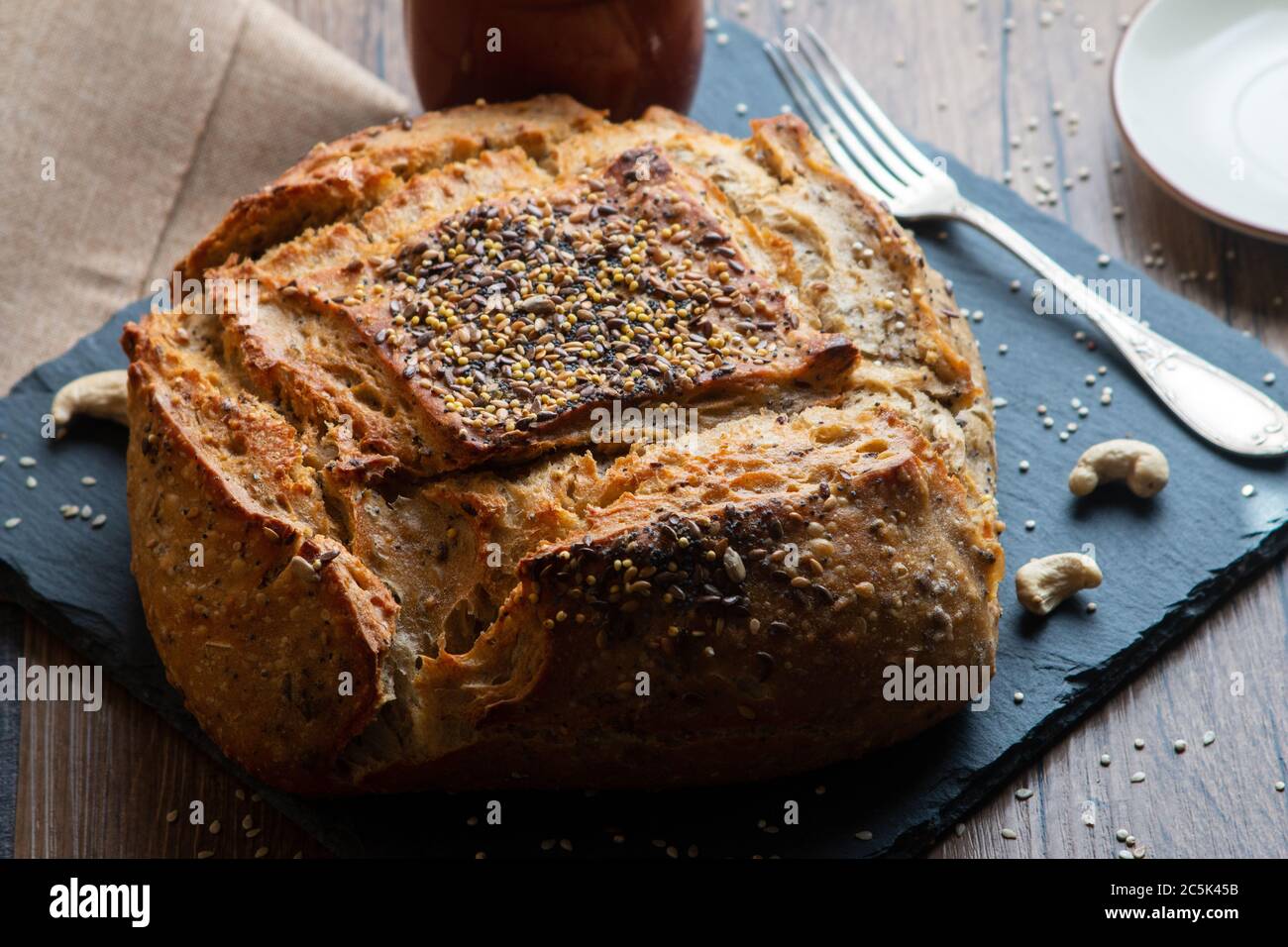 Pan de campana frances Foto Stock